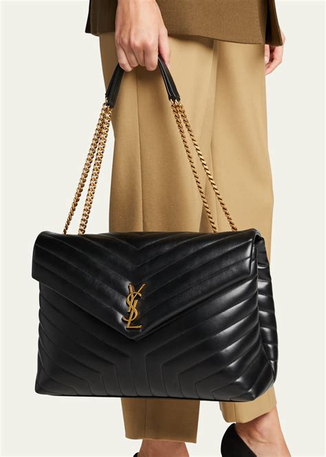 ysl large quilted bag|loulou quilted leather shoulder bag.